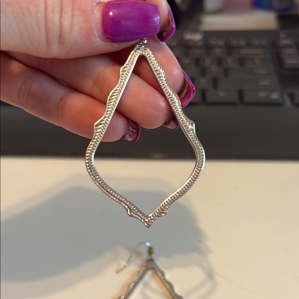 Kendra Scott Silver Earrings